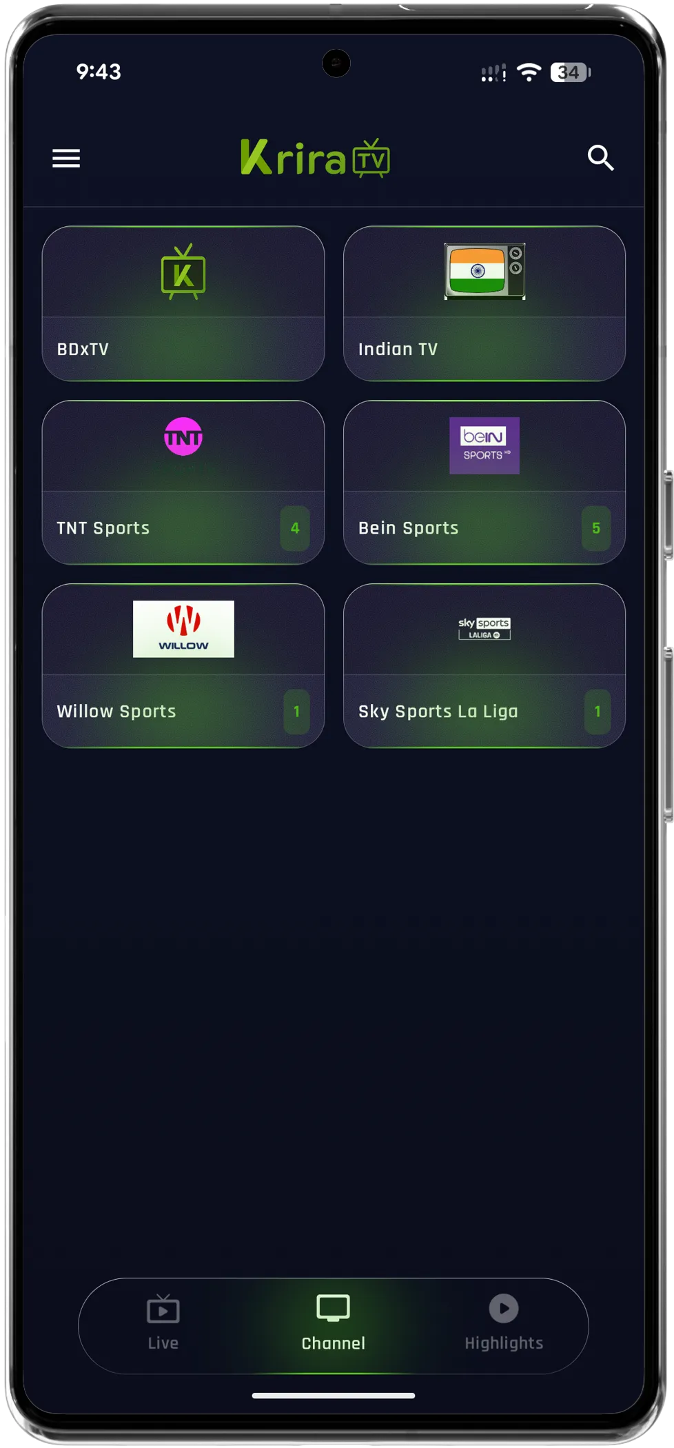 Krira TV screenshot 8
